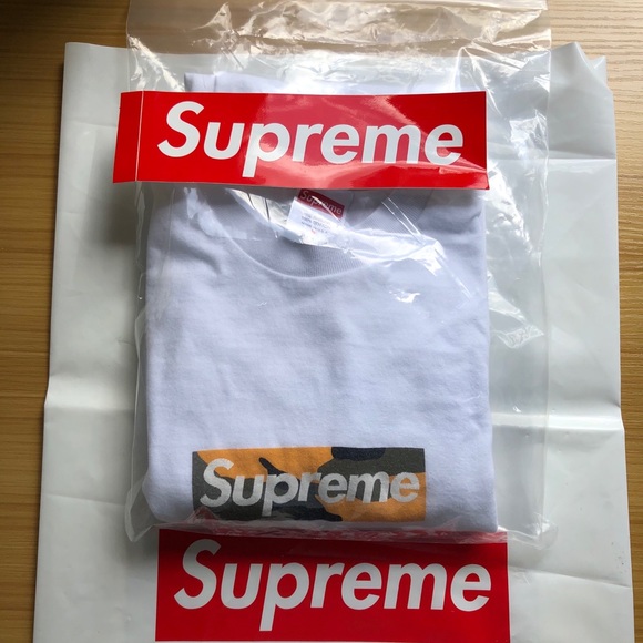 Discount supreme brooklyn box logo tee white on Sale Buy Supreme